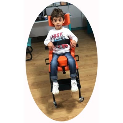 Engelli Çocuk Oturma Tekerlekli Sandalyesi 2-5 Yaş Arası