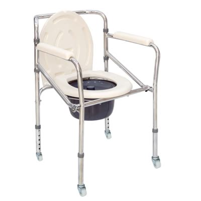 Comfort Plus DM-697 Küçük Tekerlekli Tuvaletli Sandalye (Model 9307)