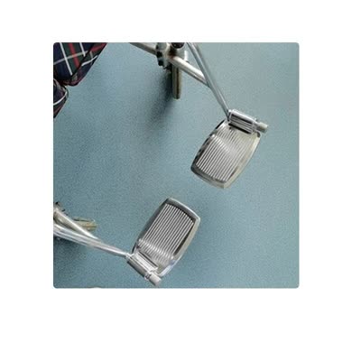 Leo Tekerlekli Sandalye Ayak Basma Pedalı Metal (Model 7443)