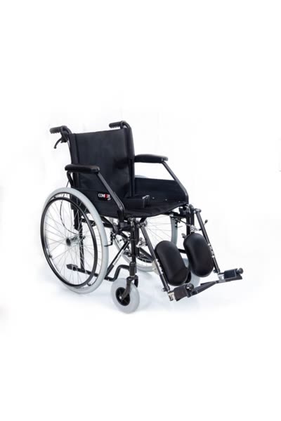 303 50cm Standart Manuel Tekerlekli Sandalye Özellikli Baldır Destekli