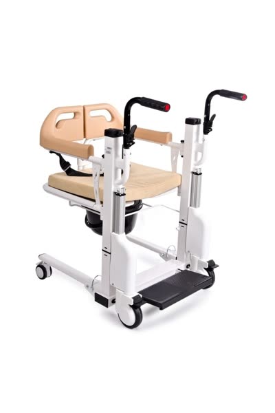 Comfort Plus Klozetli katlanabilir tekerlekli sandalye (Model 1931)