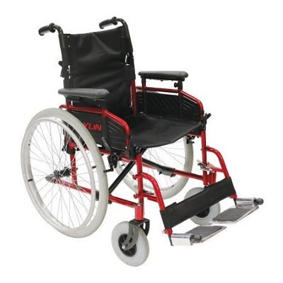 Poylin P115 Tekerlekli Sandalye Lüx 1.Sınıf Kalite 120 Kg. Taşır