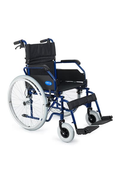 DM-321 45cm Hafif Alüminyum Özellikli Tekerlekli Sandalye