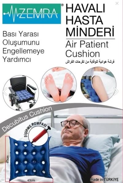 Comfort Plus Anti Decubitus Tekerlekli Sandalye Havalı Minderi